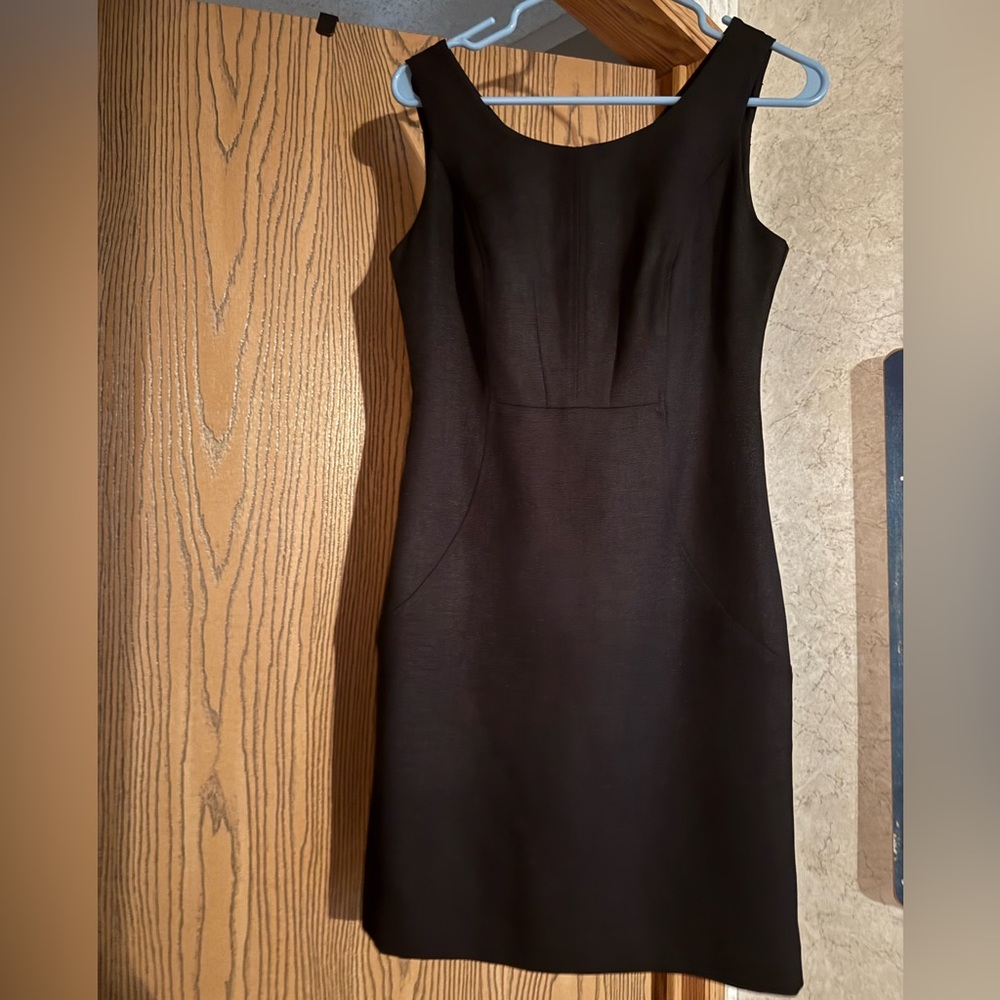 The Limited Black Sheath Dress Scoop Neck Sleeveless